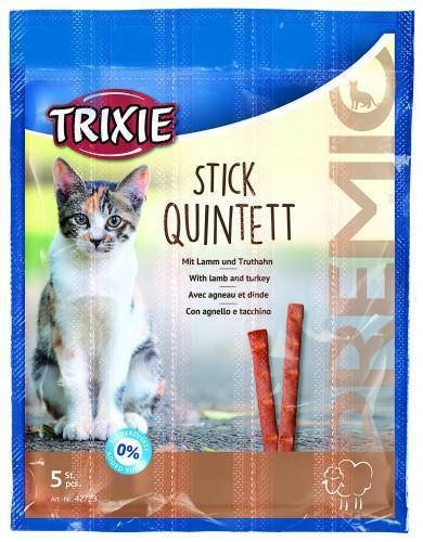 

Trixie TX-42723 Premio Stick Quintett 5шт - палочки ягненок-индейка для кошек