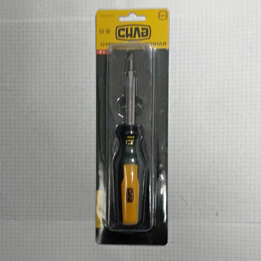 

Отвертка усиленная 4в1 CrV