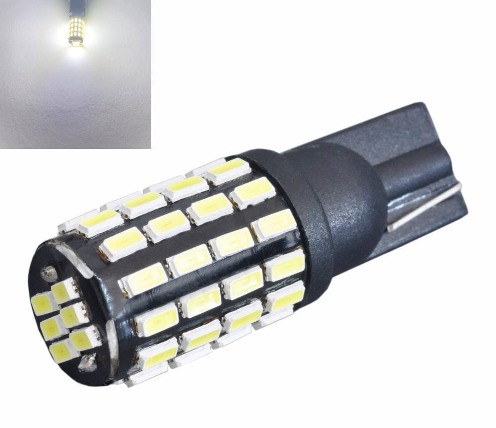 

Автомобильная LED лампа T10 W5W 12-24V 54smd 3014 светодиодная с драйвером, белый цвет света