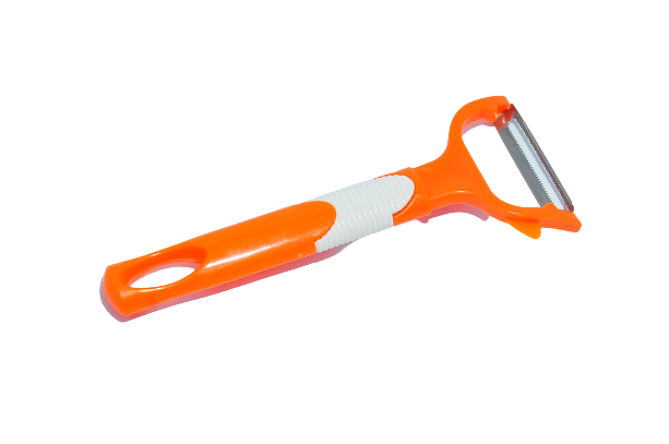 

Ніж економка для чищення овочів з зубчиками Paring Knife Orange, Оранжевый