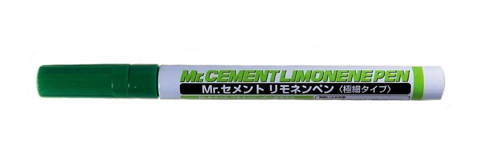 

Клей-ручка тонкое перо. Mr. Cement Limonene Pen Extra Thin Tip. MR. HOBBY PL-02