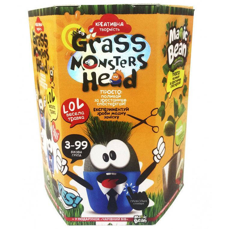 

Набор для творчества DankoToys DT GMH-01-02 Grass Monsters Head веселая травка