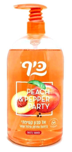

Рідке мило Keff Персик та перець Silky Soapless Soap Peach & Pepper 1 л., арт.356199