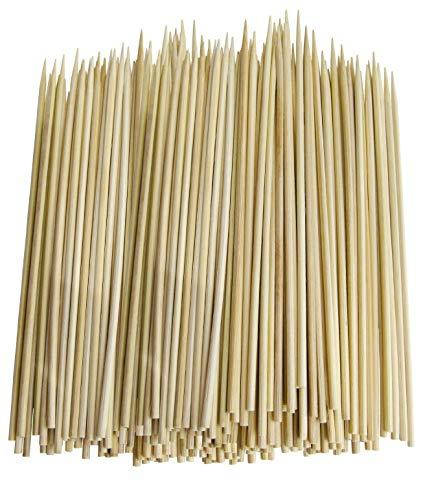 

Шпажка для шашлыка Bamboo Skewer 200 штук d0,2 см длина 15 см бамбук (100030), Бежевый