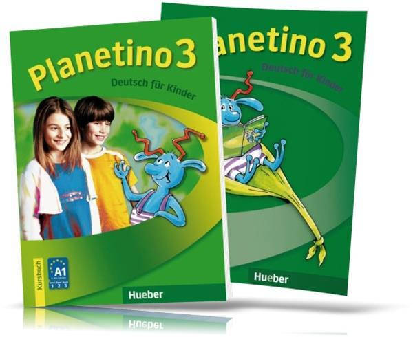 

Planetino 3, Kursbuch + Arbeitsbuch / Учебник + Тетрадь (комплект) немецкого языка