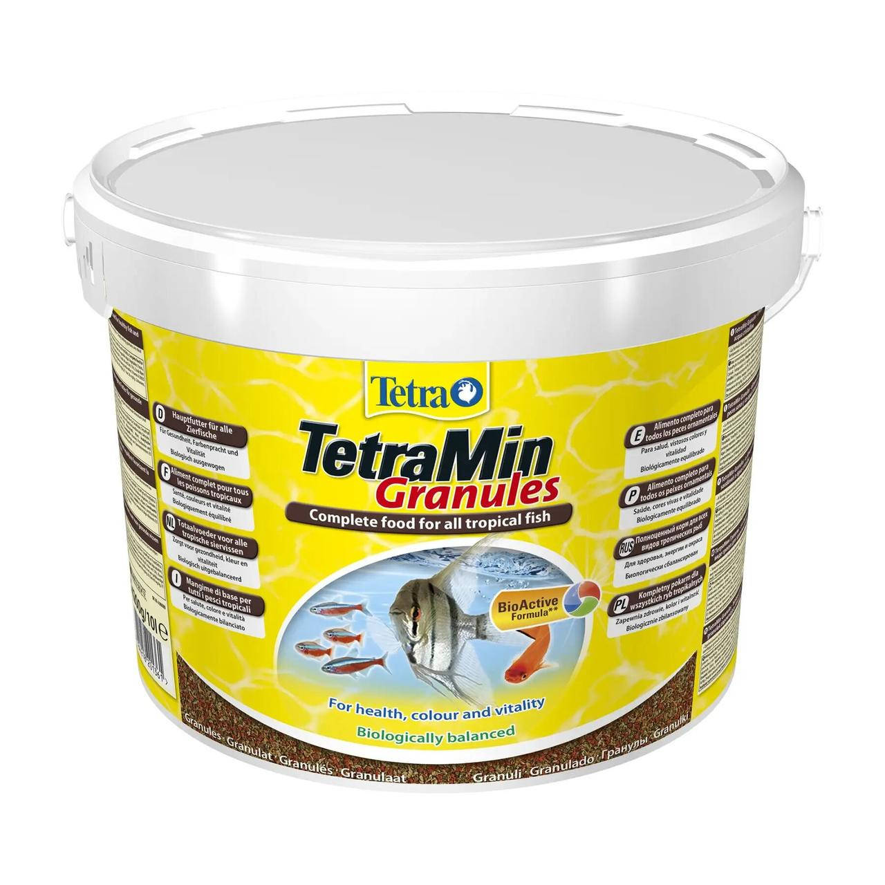 

TetraMin Granules корм для всех видов рыб, гранулы, 10 л