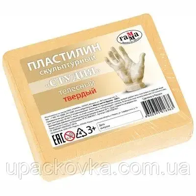 

Пластилин скульптурный Гамма "Студия" телесный, твердый, 500 г