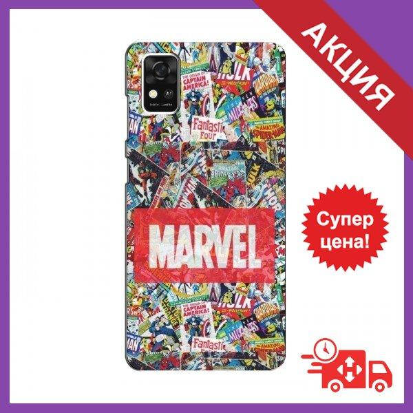 

Бампер с принтом для ZTE Blade A31 / Бампер на ЗТЕ / Бампер для ZTE Blade A31 (MARVEL 5)