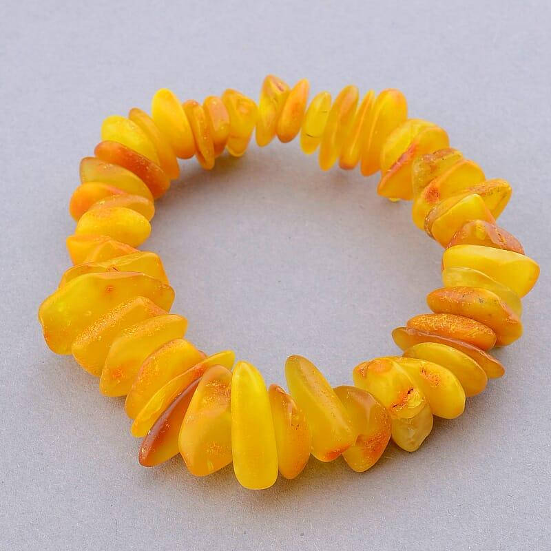 

Браслет из натурального Янтаря 17 см