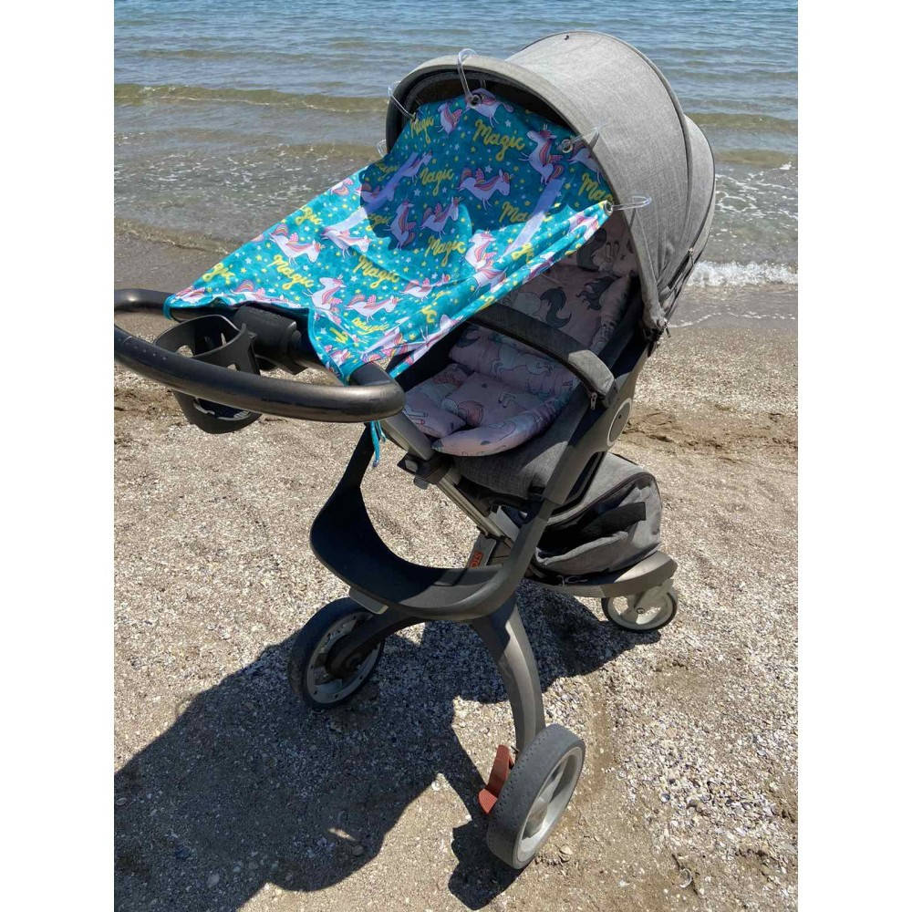 

Солнцезащитная шторка на коляску "Magic" ТМ Milagrosa
