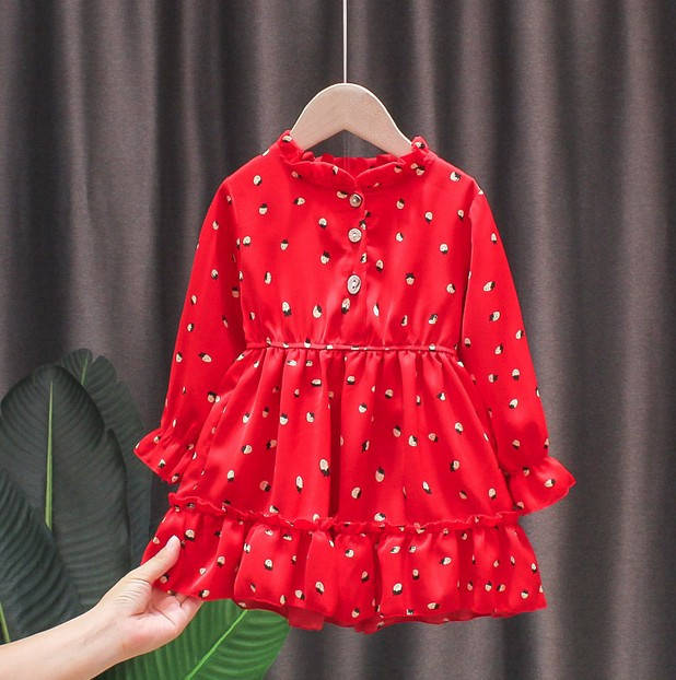 

Платье для девочки красное 4914, розмір 120, Красный