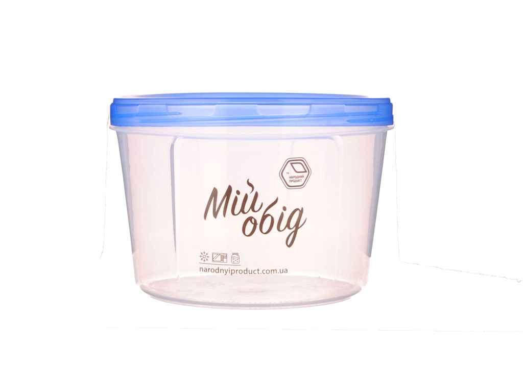 

Контейнер пл. з кр. 1,0л (круглий) (81с) ТМ НАРОДНИЙ ПРОДУКТ