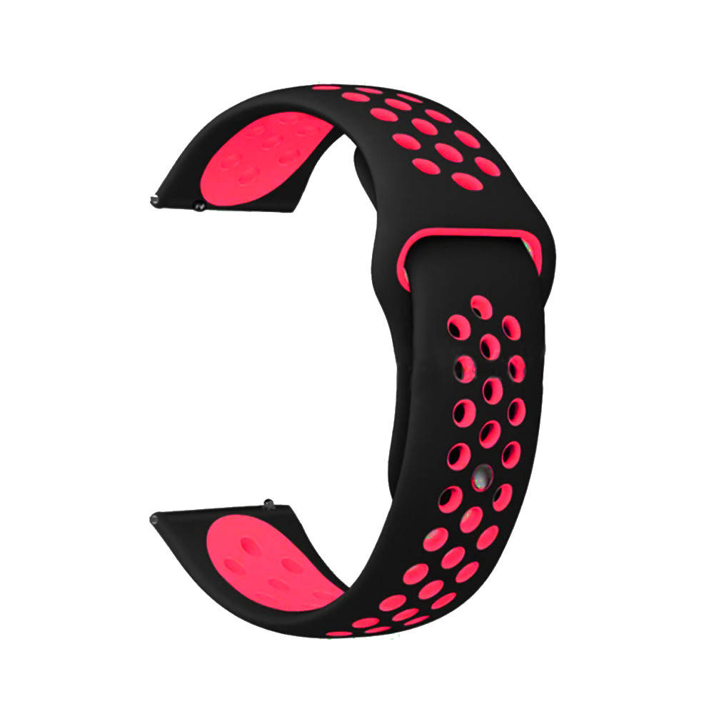 

Ремешок Nike Sport Apple Watch 38/40/41 mm Black+Pink (7)