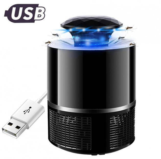 

Лампа ловушка для комаров и мух уничтожитель насекомых 5 Вт USB Mosquito Killer Lamp