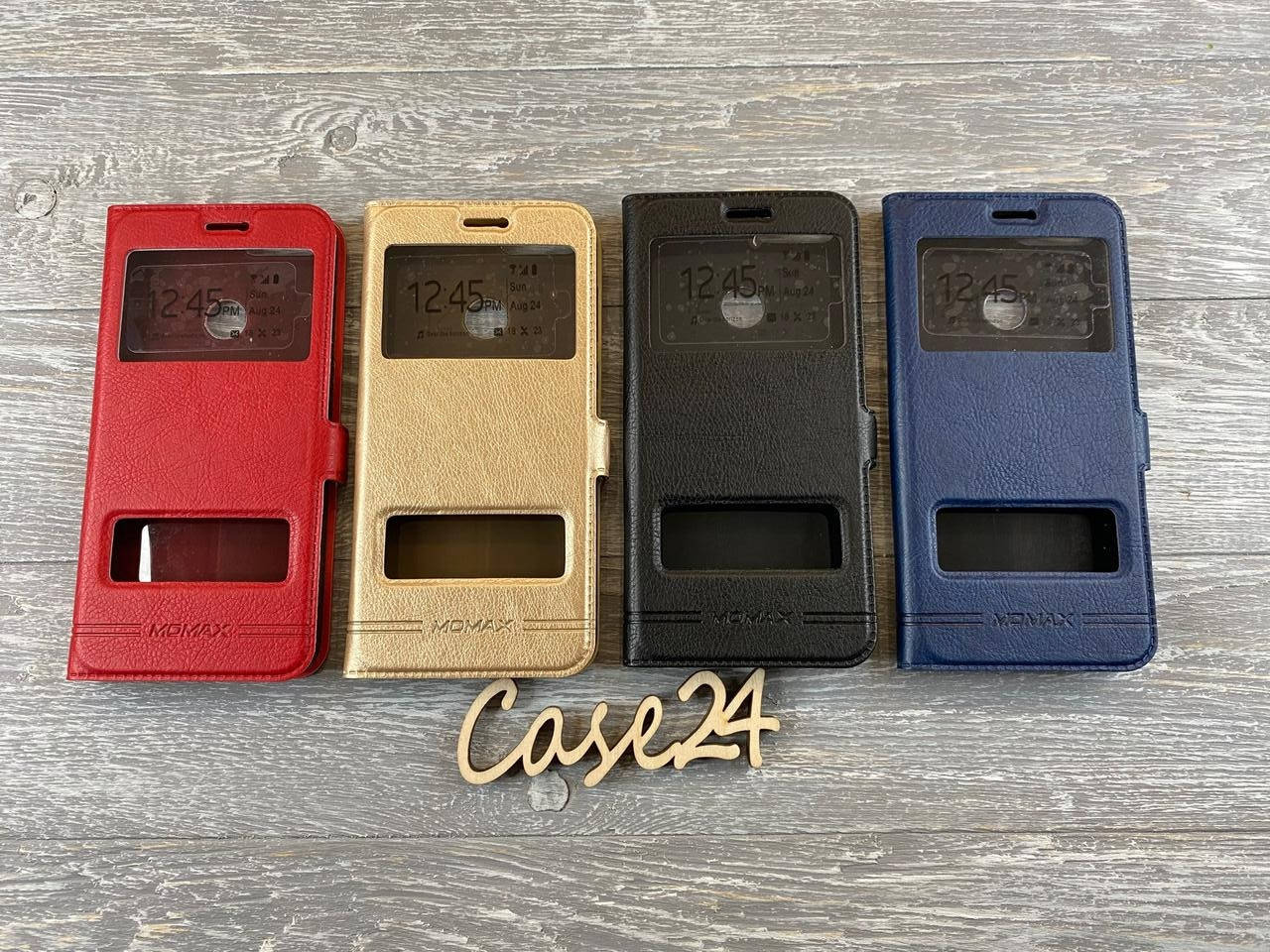 

Кожаный чехол книжка Momax для Huawei P Smart (4 цвета), Разные цвета