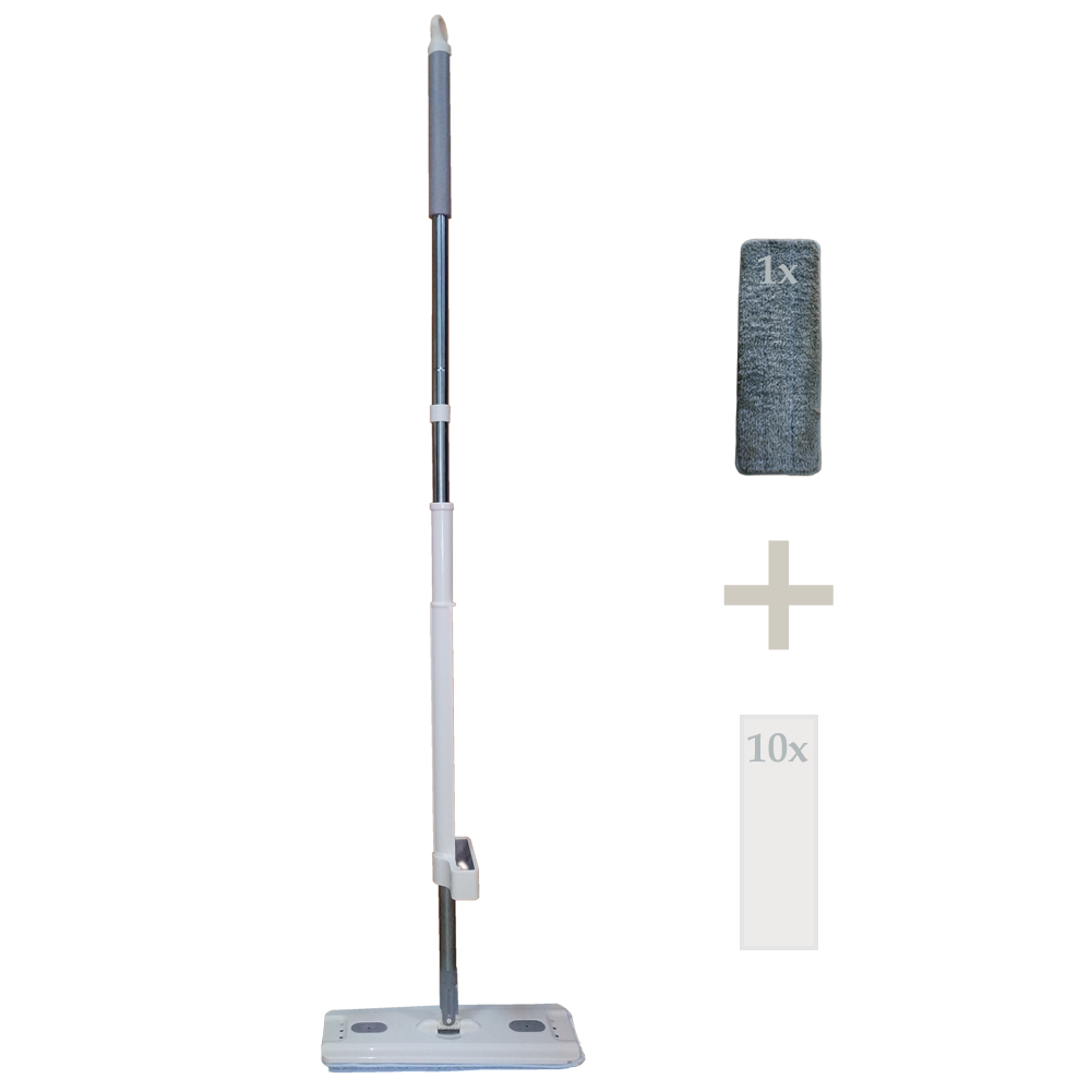 

Набор для уборки Planet Tablet Mop Handy (1 насадка + 10 однораз. салфеток)
