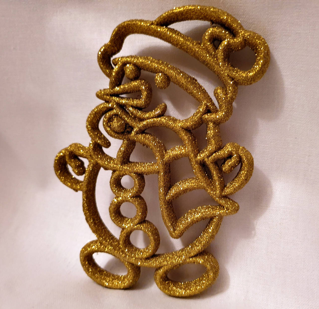 

Подвеска на елку снеговичек 11.5см.