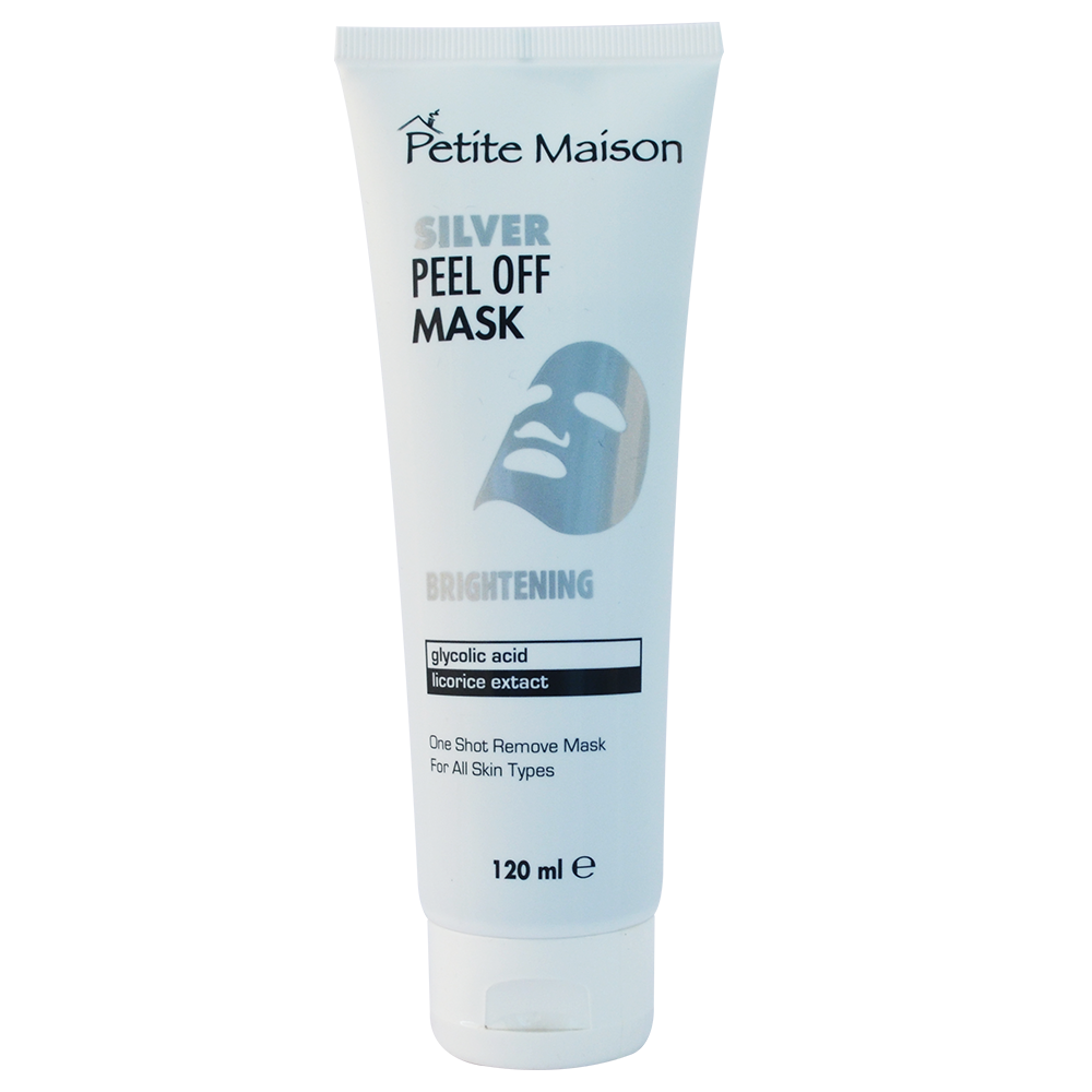 

Відбілююча маска-плівка для обличчя Silver peel off mask Unice Petite Maison, 120 мл