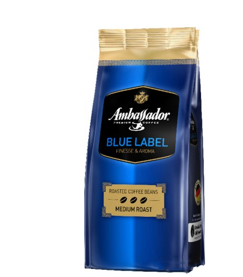 

Кофе молотый Ambassador Blue Label 250 + 25 г