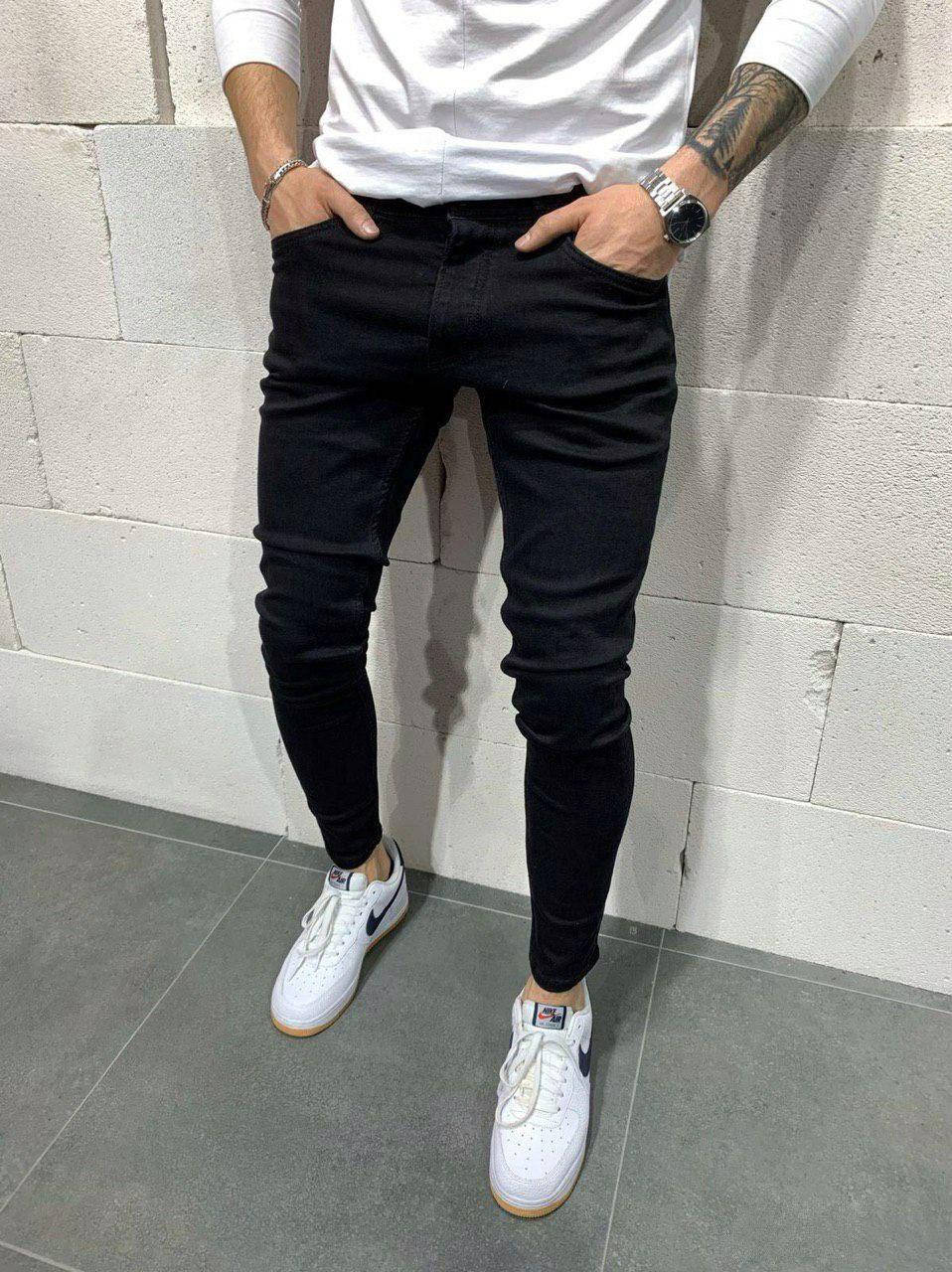 

Джинси чоловічі завужені базові