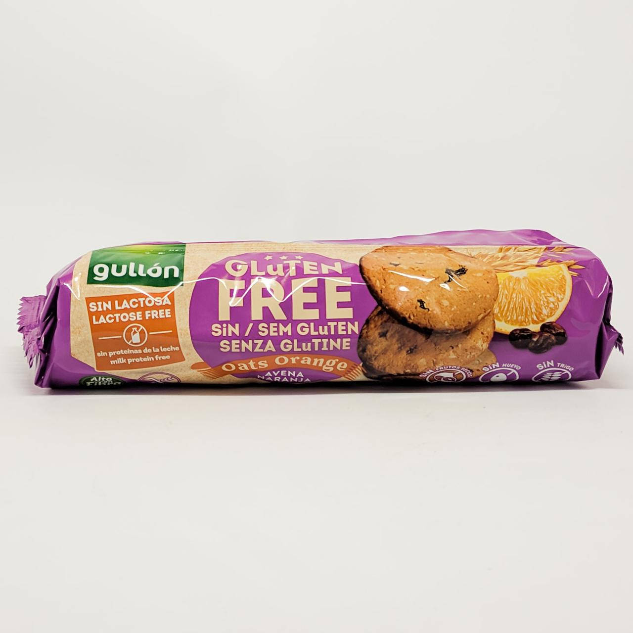 

Печеньe без глютена Gullon gluten free oats orange