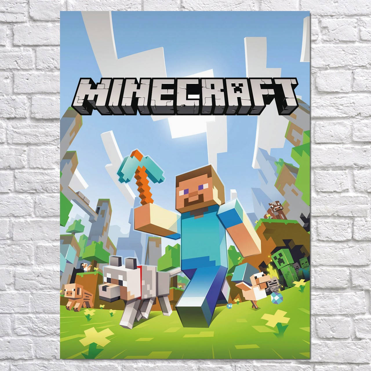 

Плакат "Майнкрафт, навстречу приключениям, Minecraft" (артикул 4390) 42, Полуглянец, 30