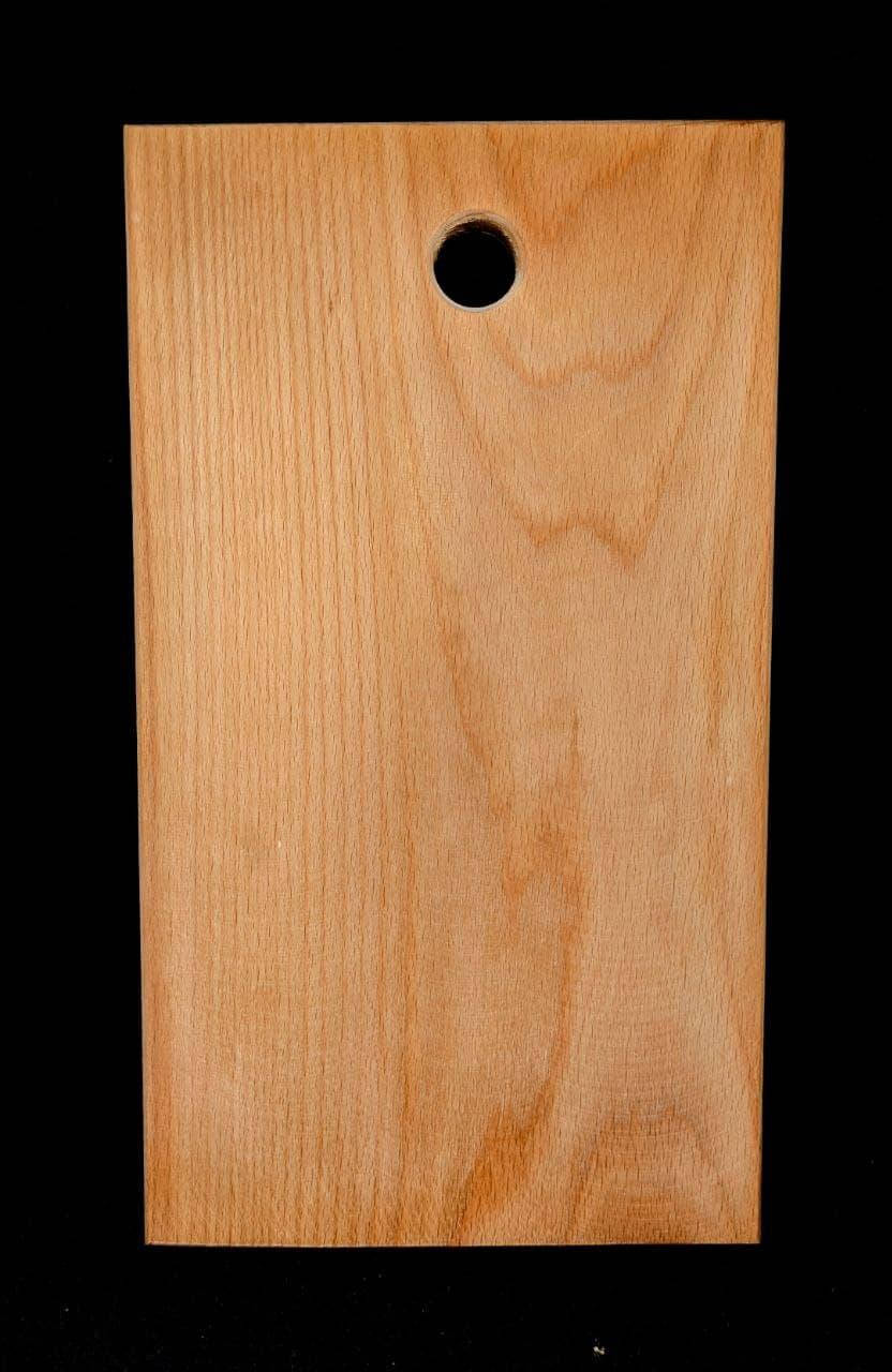 

Доска кухонная деревянная квадратная 16см