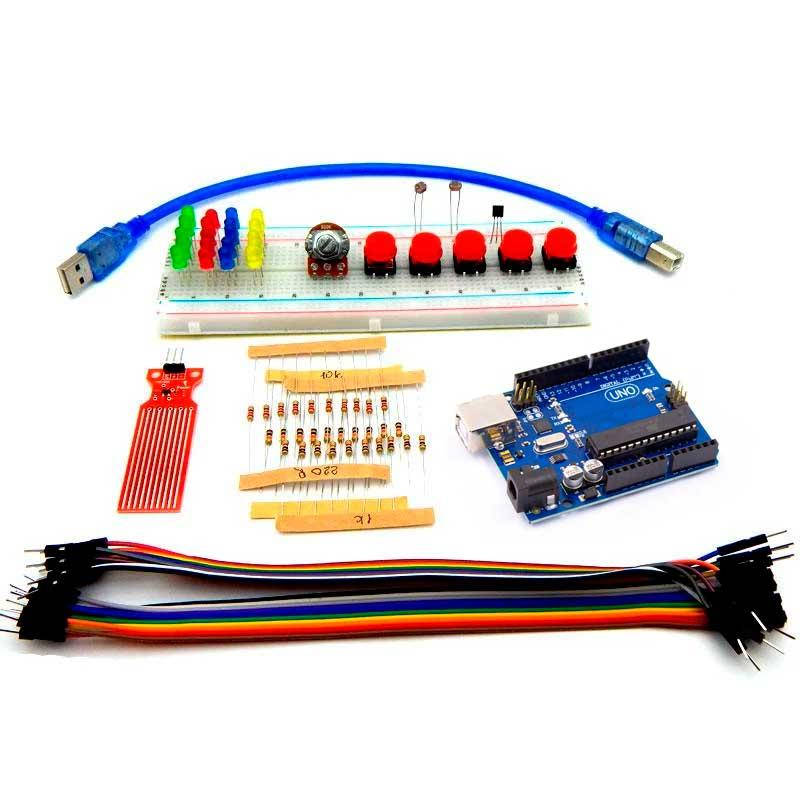 

Минимальный ардуино обучающий набор 17 элементов Arduino UNO R3