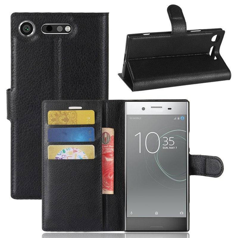 

Чехол-книжка Litchie Wallet для Sony Xperia XZ1 G8342 Черный
