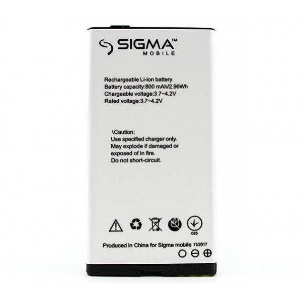 

Аккумулятор Sigma Comfort 50 Slim Original
