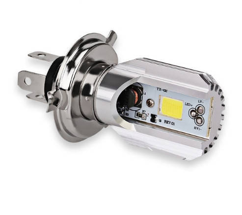 

Мотолампа M2S LED цоколь H4 диод COB 9-80В 6000K (101011)