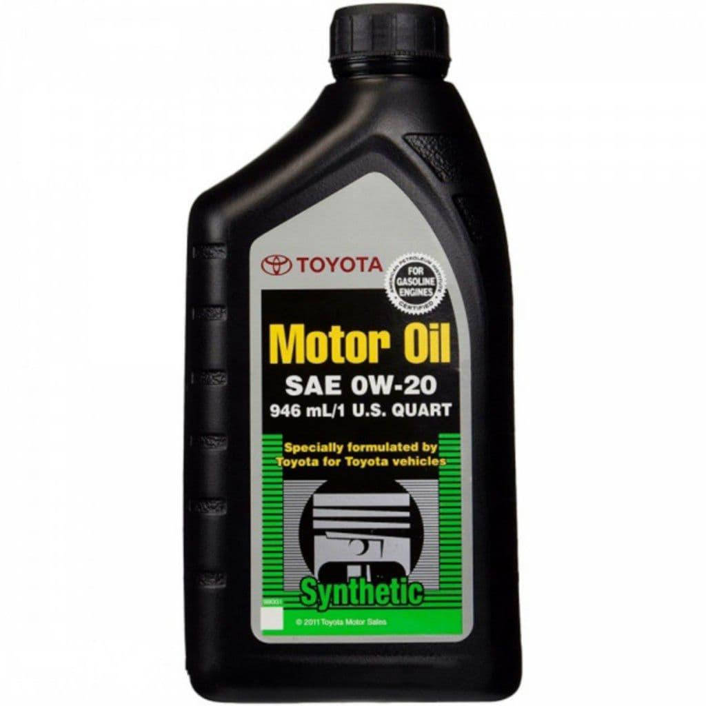 

Моторное масло Toyota Motor Oil 0W-20 0.946л (002790WQTE) ORG 002790WQTE