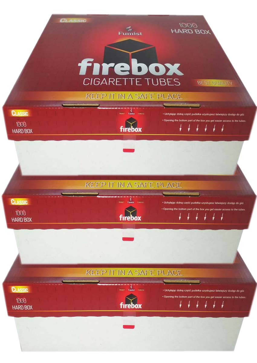 

Гильзы Firebox для набивки сигарет 3000 шт
