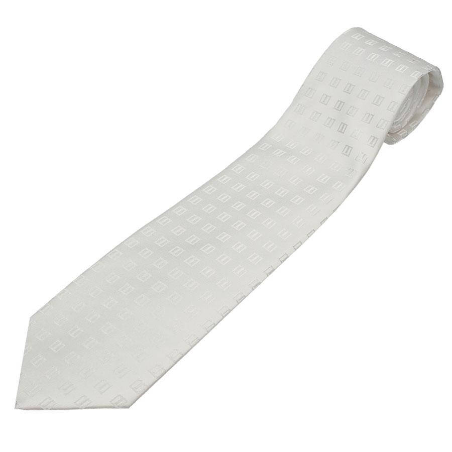 

Белый качественный мужской галстук Brianze compo-white2