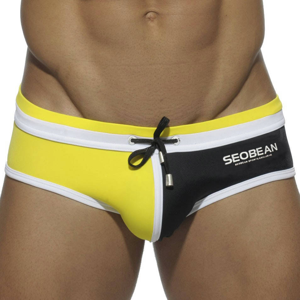 

Мужские плавки брифы Seobean New Brief Yellow лот 2245