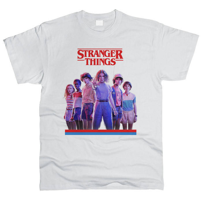 

Stranger Things 04 Футболка мужская M, Белый