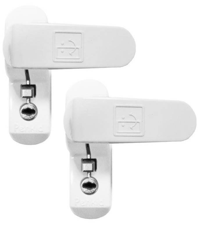 

Блокиратор безопасности на окно комплект 2 единицы Белый Penkid