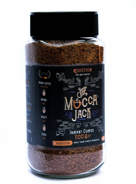 

Кофе растворимый Addiction Mocca Jack с рабустой 200 г Германия