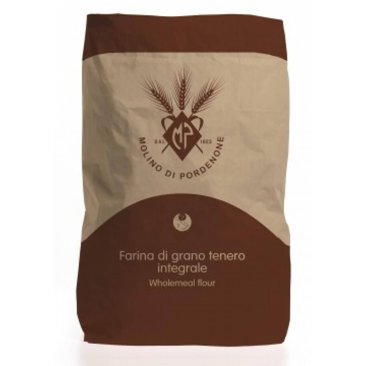 

Мука ТМ Molino di pordenone из мягких сортов пшеницы INTEGRALE 25 кг