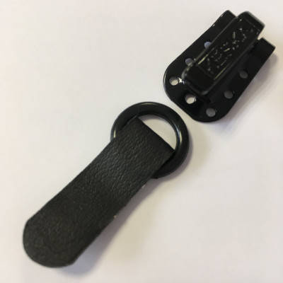 

Поштучно Оригинальные шубные крючки Польша Keska черные (653-Т-0456), Черный
