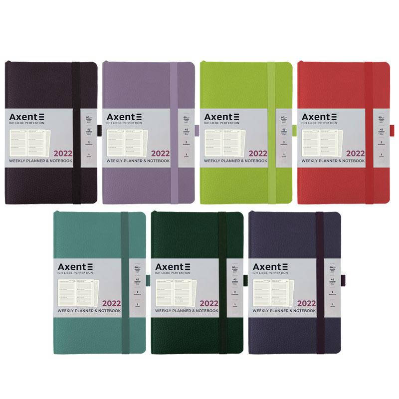

Еженедельник 2022 Axent 12,5*19,5 Partner Soft Skin 8509-22