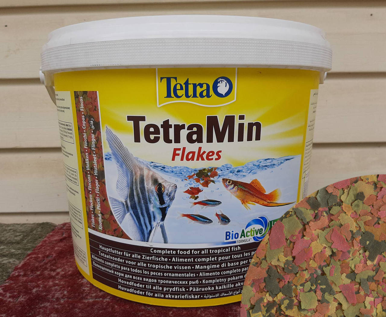 

Корм для аквариумных рыб, TetraMin Flakes 1000ml/210г (развес).