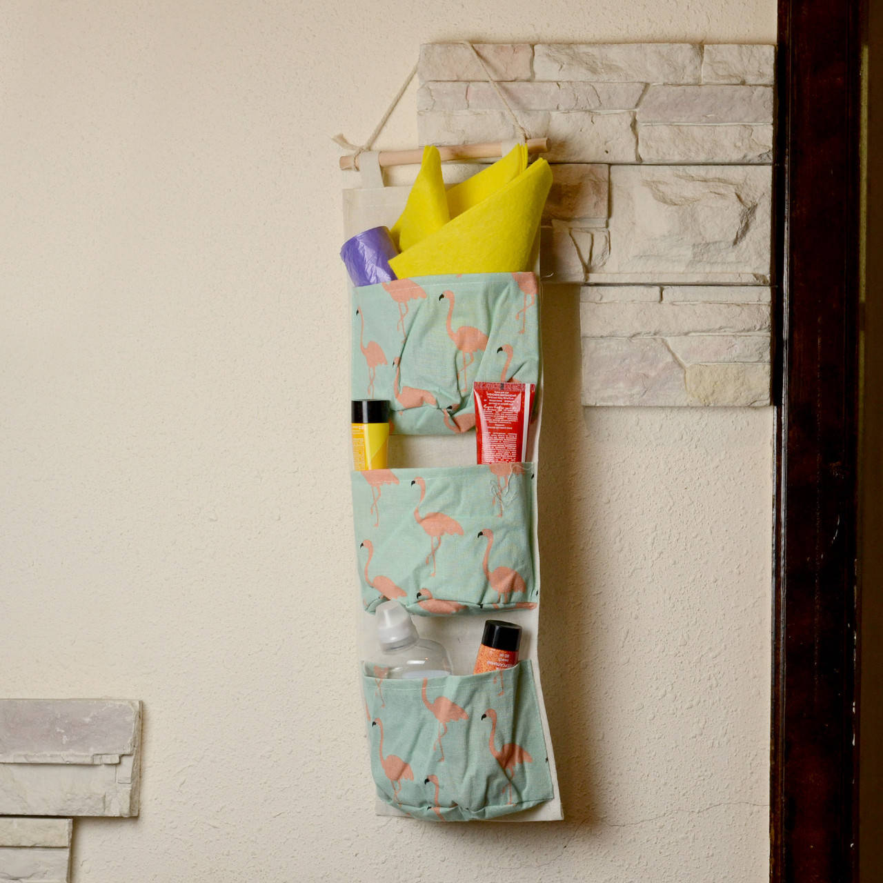 

Настенный органайзер - карманы