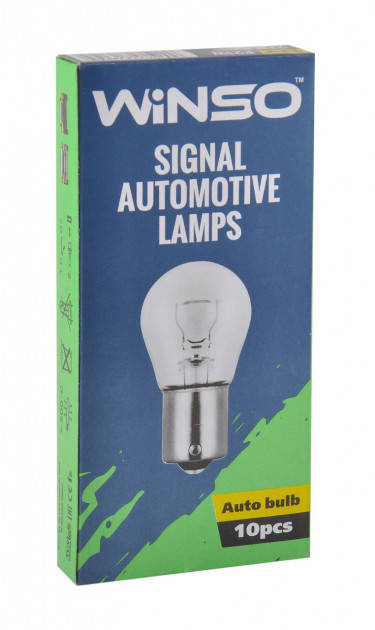 

Лампа Winso 12V BA15s P21W