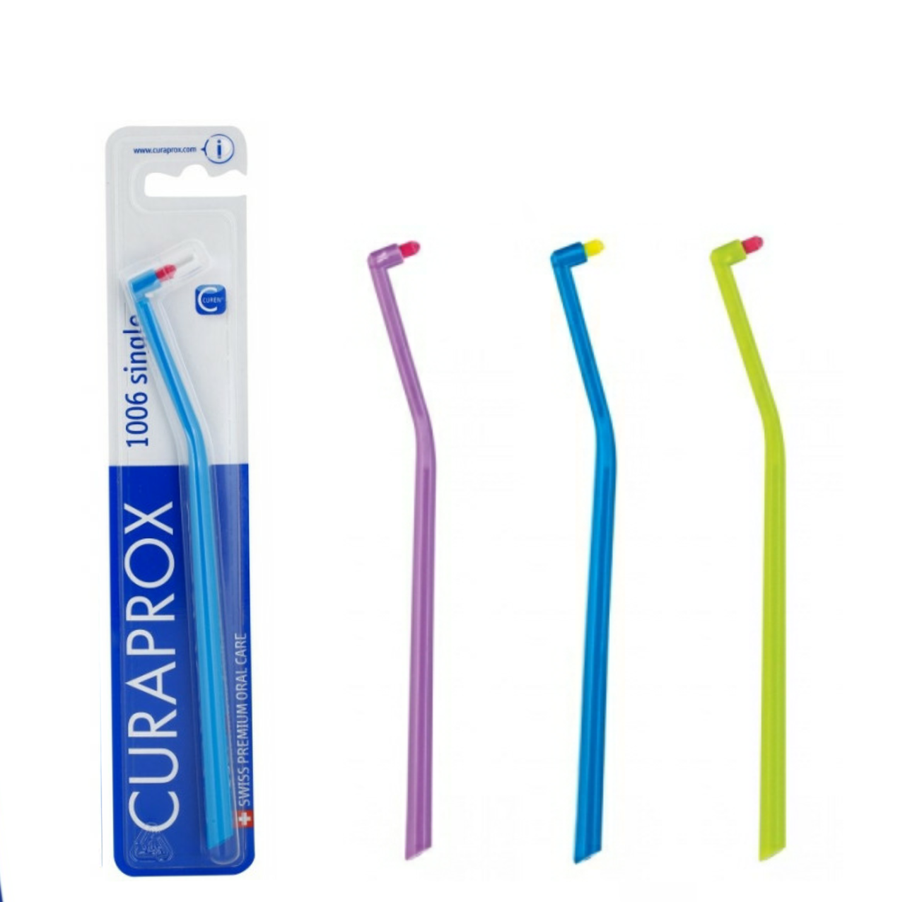 

Монопучковая зубная щетка Curaprox Single CS 1006 (картонная упаковка), 1 шт