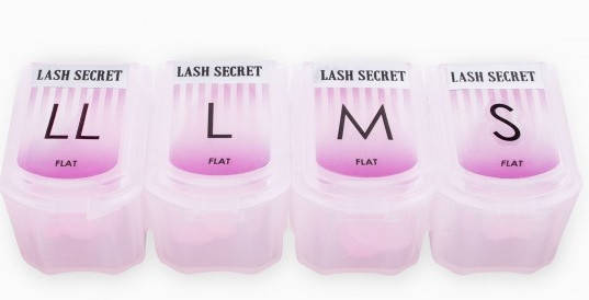 

Бигуди с насечками Flat. LASH SECRET. 4 пары