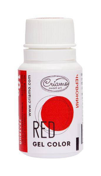 

Гелевый краситель Criamo красный 10г