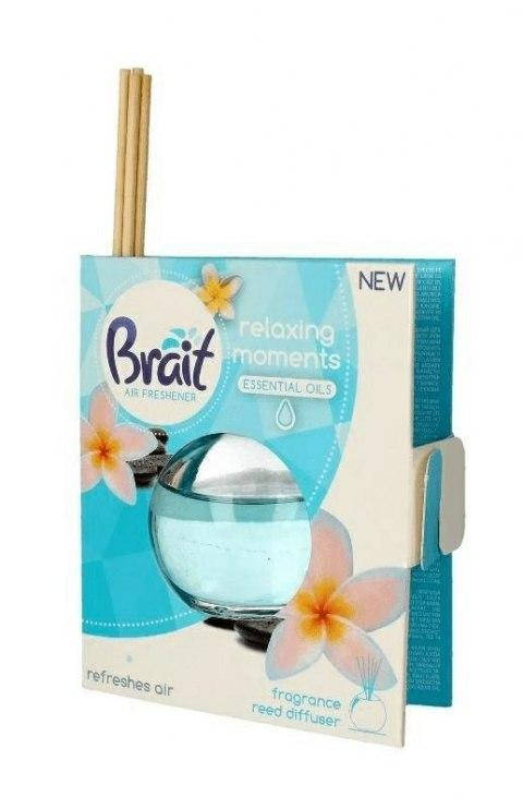 

Ароматизатор воздуха c ротанговыми палочками Brait Relaxing Moments 40 мл