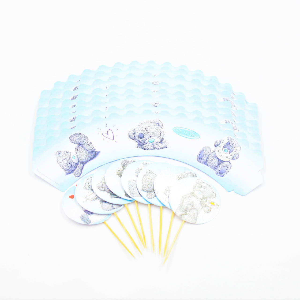 

Топперы + капкейки ME TO YOU 8 шт