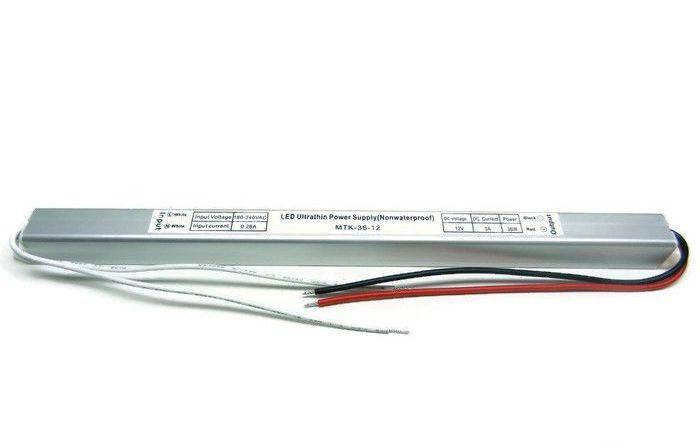 

Блок живлення MTK-36-12 12В 3А 36Вт ULTRA-SLIM (285 × 18 × 18 мм)